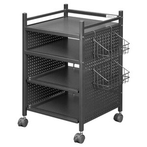 Bauhutte Gaming Tower Rack Black