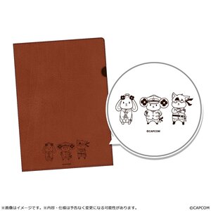 The Great Ace Attorney Leather-like File Chunosuke & Usato & Nyasogi [Pre-order]