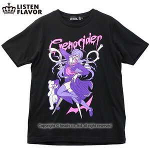 LISTEN FLAVOR Ultimate Murderous Fiend Genocide Jack T-Shirt (Ultra Despair Girls Ver.) Black L