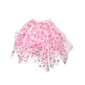ACDC RAG Polka Dot Tulle Skirt Pink