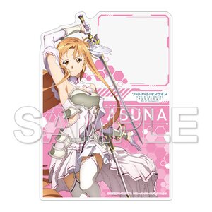 Sword Art Online Alicization: War of Underworld Acrylic Memo Stand Asuna