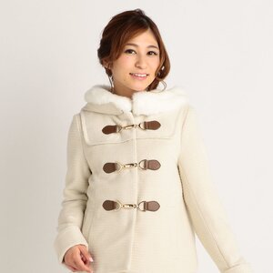LIZ LISA Short Duffle Coat White