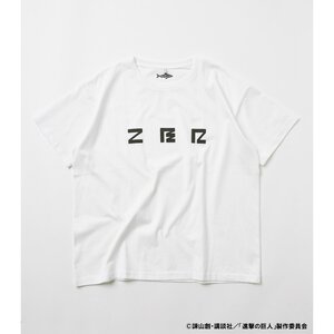 Attack on Titan R4G Nishin White T-Shirt M