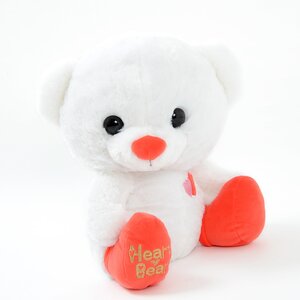 Heart Bear Plushies (Big) Vanilla