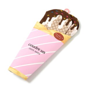Crepe Socks Chocolate Chip Wafers