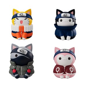 Mega Cat Project Naruto Nyaruto! Series Reboot Team 7 Complete Box Set w/ Bonus Bromide [Pre-order]