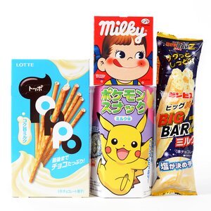 White Chocolate & Milk Set 2 of Each Snack