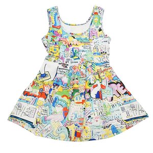 galaxxxy 8words Wall Paint Dress