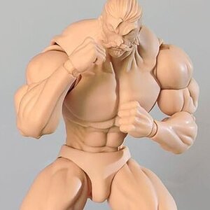 Muscular Man Body KT01B Normal Skin 1/12 Scale Action Figure