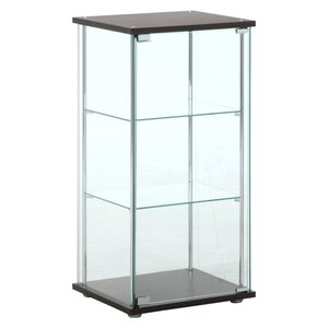 3-Shelf Glass Display Case for Figures and Scale Models