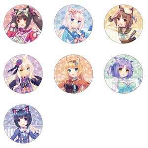 Nekopara Trading Tin Badge Sweet Lolita Box Set
