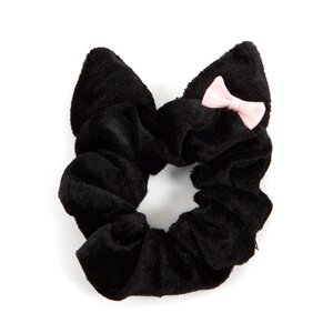 Le cocone Girly Rock Cat Series Cat Ear Scrunchie Black