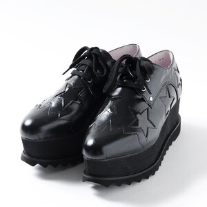 YOSUKE USA Star Platform Shoes Black 24.5