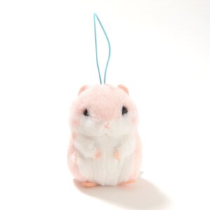 Coroham Coron Yukai na Nakama Plushies (Mini Strap) Momo-chan