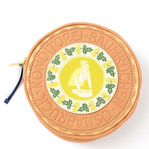 FLAPPER Baumkuchen Pouch Beige/Yellow