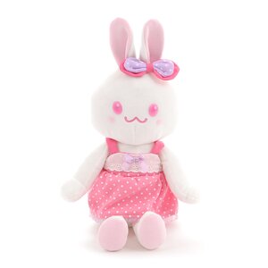 Usamomo Dress-Up Plush w/ Polka Dot Dress Usamimi