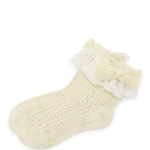 LIZ LISA Lacy Socks White