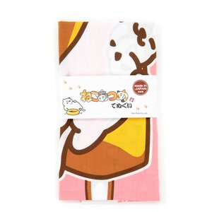 Neko Atsume Hand Towel Pink Tubbs