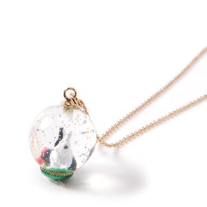 gargle Forest Snowglobe Necklace Rabbit
