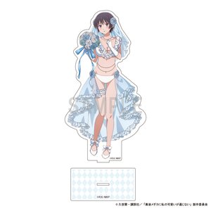 Medaka Kuroiwa is Impervious to My Charms Big Acrylic Stand Tsubomi Haruno: Swimsuit Wedding Ver. [Pre-order]