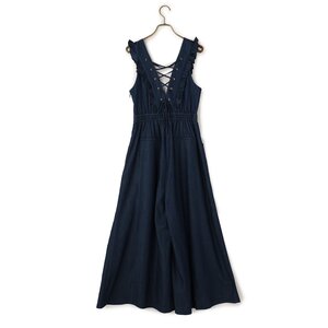 LIZ LISA Gaucho Romper Blue