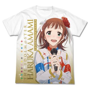 The Idolm@ster Haruka Amami Beyond the Brilliant Future! Ver. Full-Color White T-Shirt L
