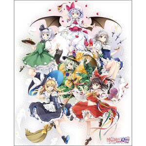 Touhou Project Hakurei Shrine Summer Festival Canvas Art Board