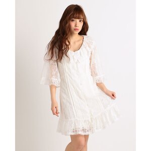 LIZ LISA Lace Dress White