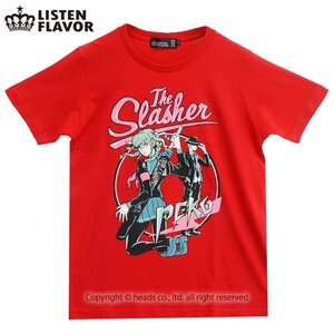 LISTEN FLAVOR Ultimate Swordswoman Peko Pekoyama T-Shirt Red M