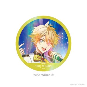 Nijisanji Krisis 2nd Anniversary Hologram Pin Badge Yu Q. Wilson 1