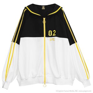 LISTEN FLAVOR Kagamine Rin/Len Black x White Sailor Jersey