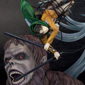 Attack on Titan Levi vs Beast Titan Ver. Non-Scale Figure [Pre-order]