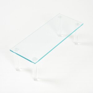 Shinwa Plastics Acrylic Display Table Green