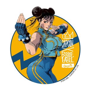 Capcom x B-Side Label Capcom Girls Sticker Collection Vol. 3 Chun-Li Nostalgic