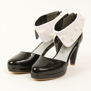 Honey Salon Collared Pumps (Black) Black 24.5cm