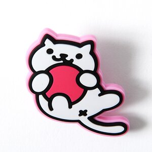 Neko Atsume Rubber Clips Snowball