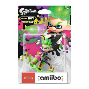 Splatoon Inkling Boy amiibo (Neon Green)