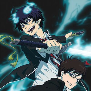 Blue Exorcist Rin & Yukio Wall Scroll