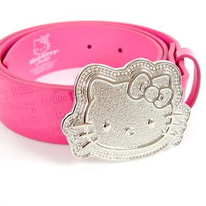 Hello Kitty Sports Character Belt (Magenta) L