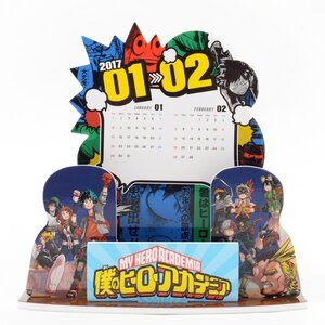 My Hero Academia 2017 Desktop Diorama Calendar
