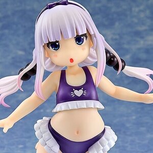 Miss Kobayashi's Dragon Maid Kanna Kamui: Excited to Wear a Swimsuit at Beach Ver. (Purple) 1/6 Scale Figure [Pre-order]