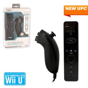 Wii/Wii U KMD Freedom Wireless Controller Pack - Black