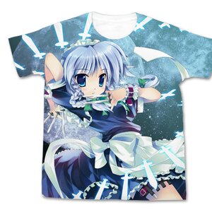 Touhou Project Sakuya Izayoi Touhou Kontonfu Ver. Graphic T-Shirt M