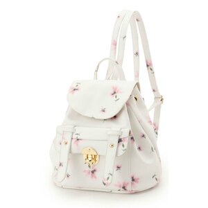 LIZ LISA Big Flower Backpack Pink