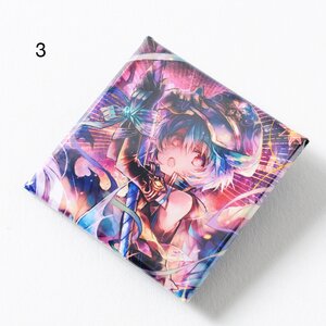 Vivid Worlds of sshigaraki Square Pin Badge Collection 3