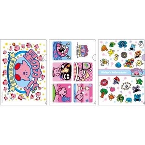 Kirby's Dream Land Clear Folder Set Kirby's Adventure