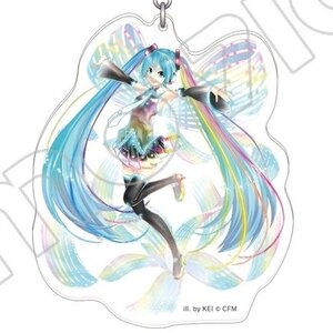 Vocaloid Hatsune Miku Big Acrylic Keychain Charm Collection KEI Ver.
