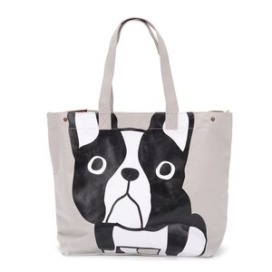 FLAPPER Buburin Close-Up Tote Gray