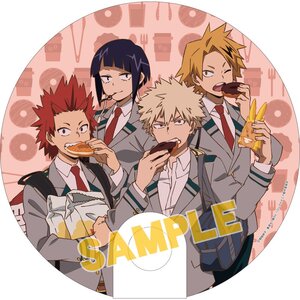 My Hero Academia Doughnuts Clear Fan B