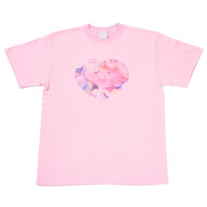milklim Heart Dreamy Girl Big T-Shirt Pink